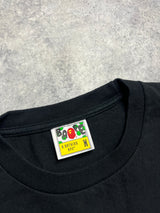 Bape black panda graphic tee