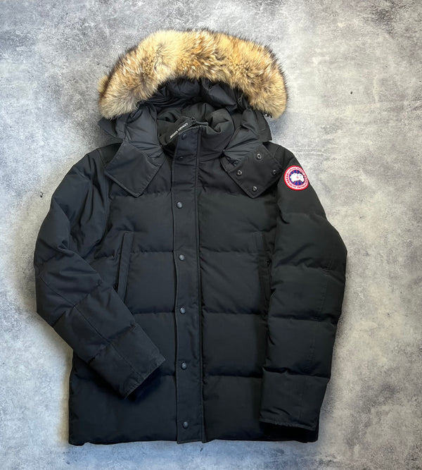 Canada goose black Wyndham parka