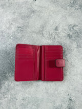 Prada pink saffiano leather purse