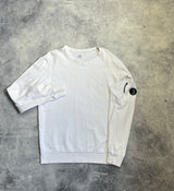 CP company white lightweight jumper