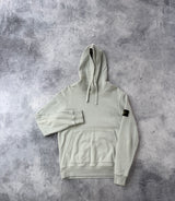 Stone island AW22 pearl grey hoodie