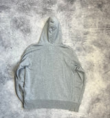 Bape grey college logo hoodie