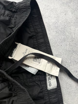 Stone island black cargo trousers
