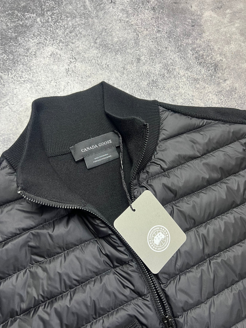 Canada goose black light hybridge knit jacket