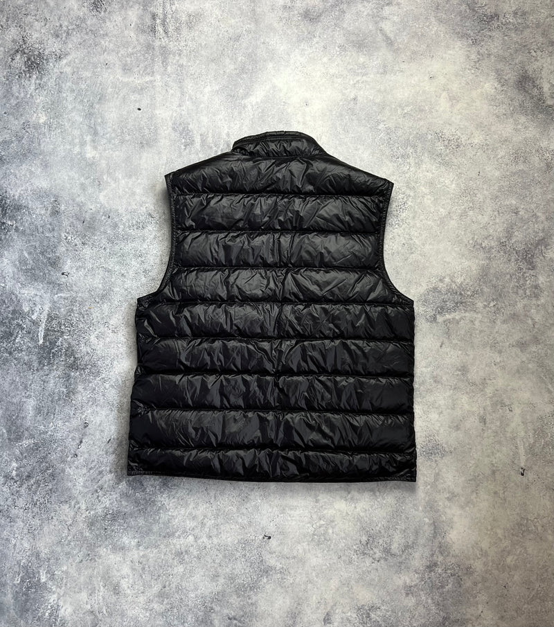 Moncler black GUI gilet