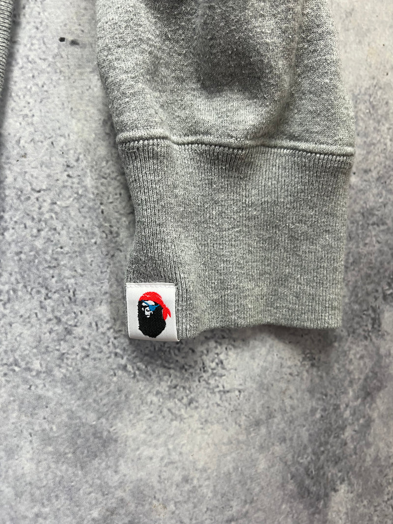 Bape pirate grey hoodie