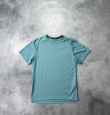Nike baby blue miler tee