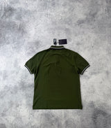 Prada khaki green polo shirt BNWT