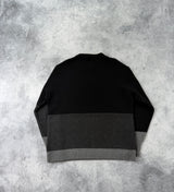 Off-white blocked knit crewneck