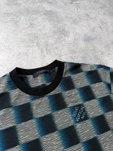 Louis Vuitton Damier dark night blue tee