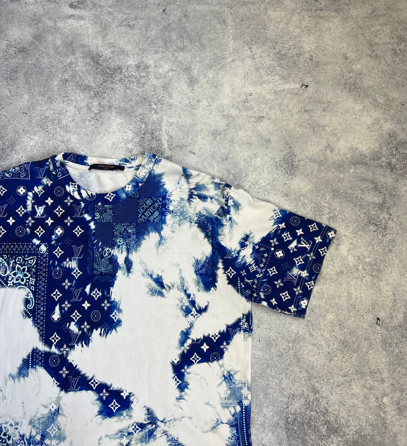 Louis Vuitton blue bandana tee
