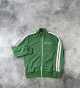 Palm angels green track jacket