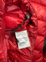 Canada goose red rouge Crofton hooded jacket