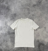 Moncler embroidered cotton white tee