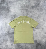 Palm angels pistachio green kill the bear tee