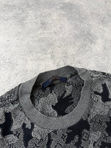 Louis Vuitton grey camo jacquard tee