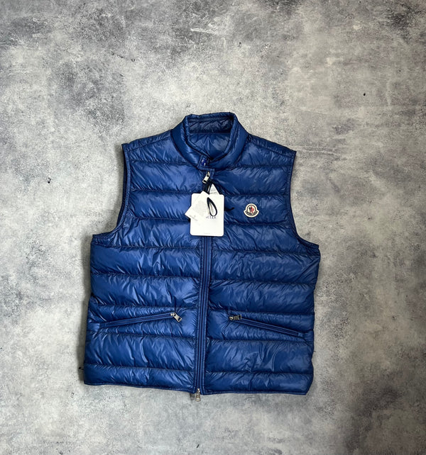 Moncler blue GUI gilet