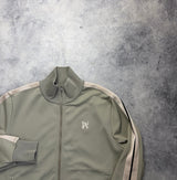 Palm angels soft khaki track jacket