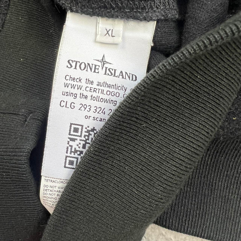 Stone island 2020 black wool ghost jumper