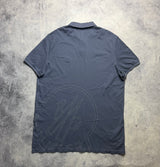 Moncler navy polo shirt