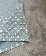 Louis Vuitton baby blue gradient tee
