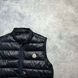 Moncler black GUI gilet