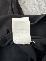 Moncler black spellout tee