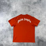 Palm angels orange kill the bear tee