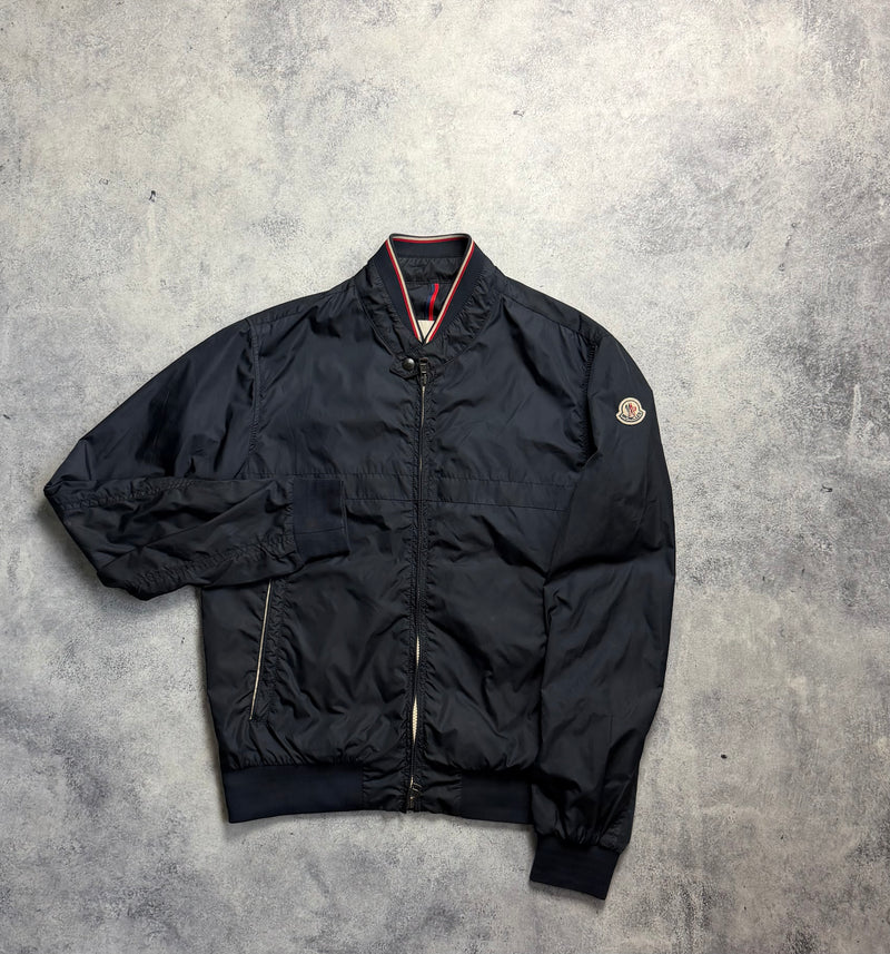 Moncler navy Albert Giubbotto jacket