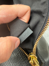 Louis Vuitton black Epi leather Keepall 45