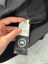 Canada goose black label black Hybridge knit