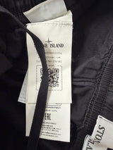 Stone island black cargo shorts