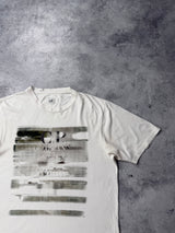 CP company white graphic tee