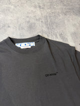 Off-white skate grey tee