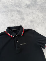 Prada black polo shirt