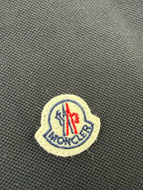 Moncler black L/S polo shirt