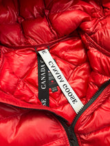 Canada goose red rouge Crofton hooded jacket