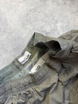Stone island 2023 khaki nylon swim shorts
