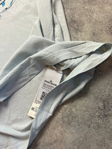 Stone island baby blue graphic tee