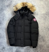 Canada goose black Wyndham parka