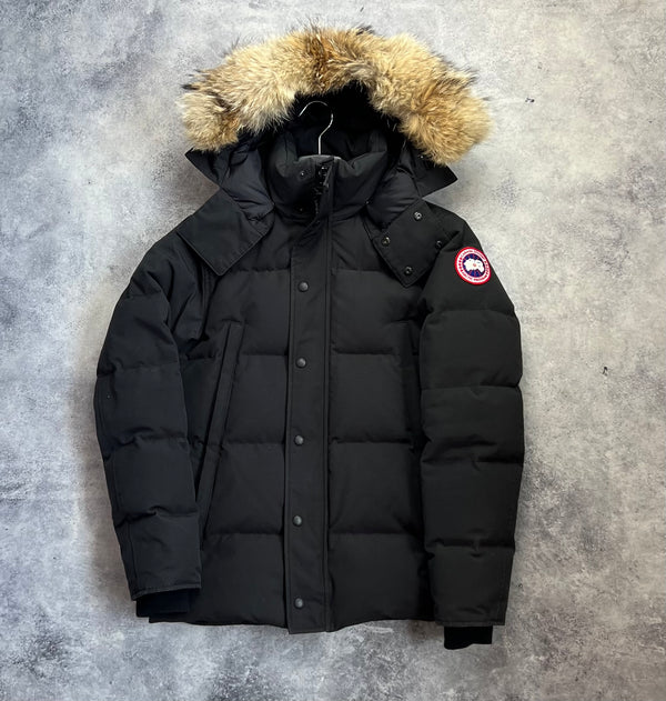 Canada goose black Wyndham parka