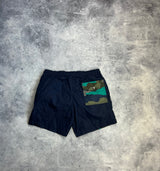 Moncler camo print swim shorts