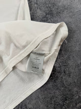 Dior x Stussy white tee