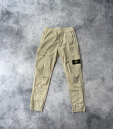 Stone island AW21 beige cargo trousers