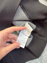 Bape black distortion shark relaxed fit hoodie