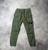 Stone island AW21 olive green cargo trousers