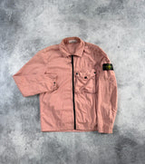 Stone island 2021 salmon pink overshirt