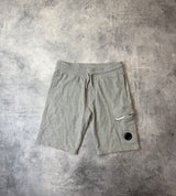 CP company grey cotton shorts