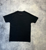 Stone island 2020 black paint stroke graphic tee