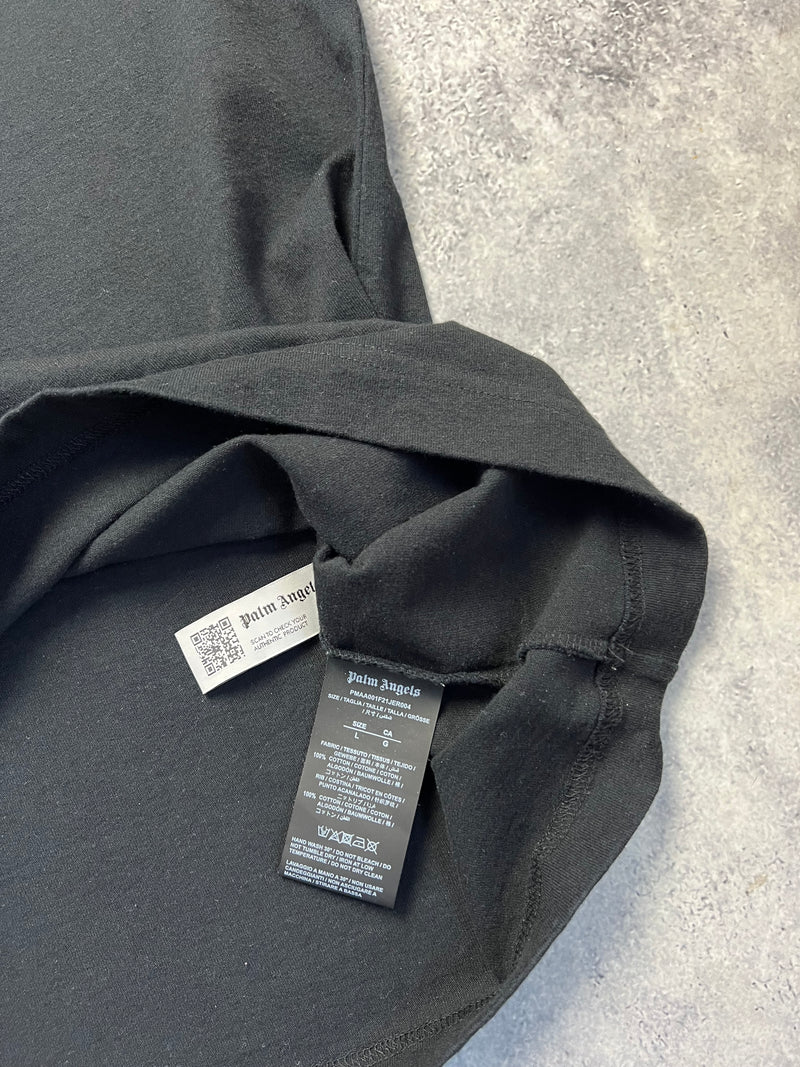 Palm angels black Dubai spray tee